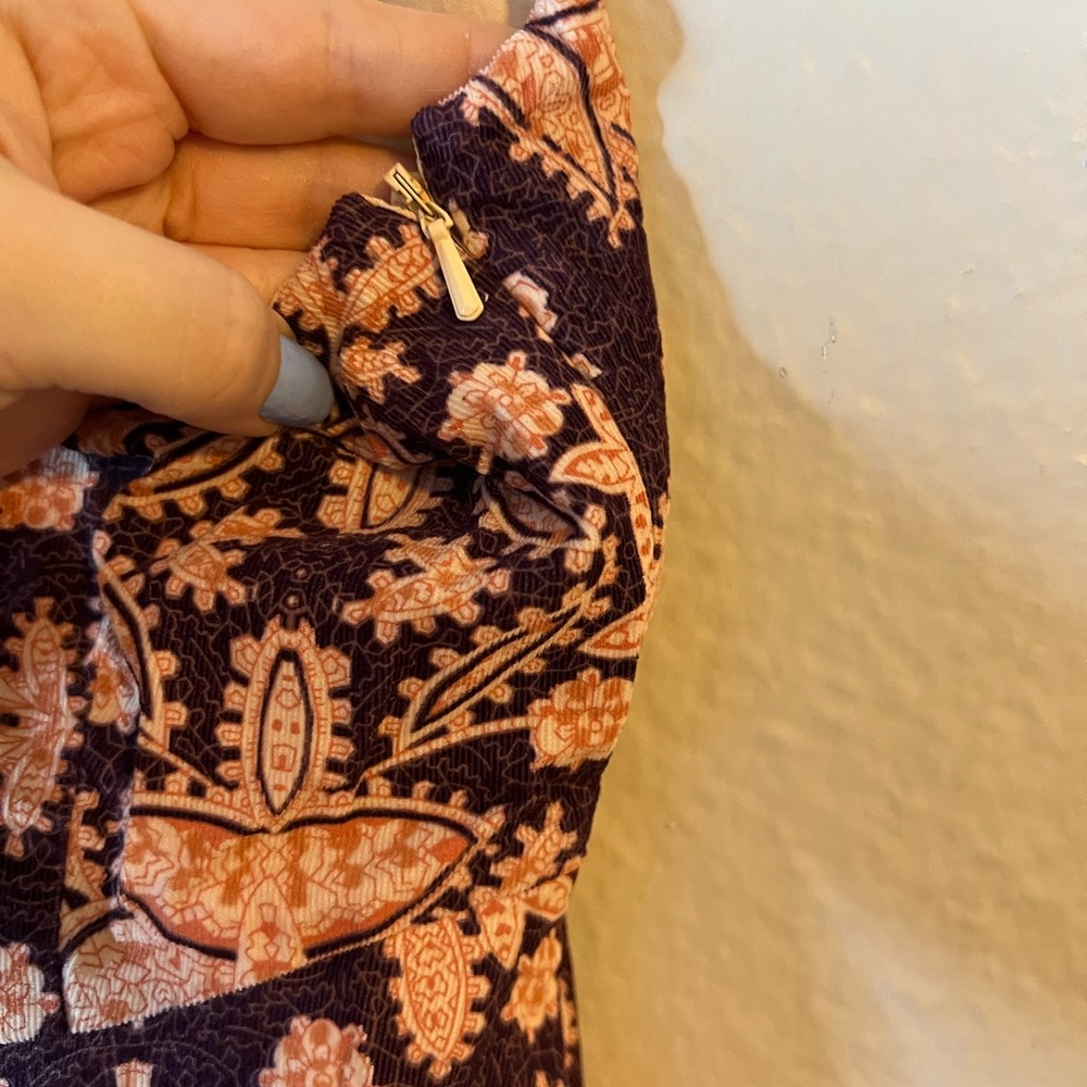 Anthropologie Maeve Cour Royal Corduroy Dress Small - Picture 6 of 7